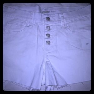 Old navy size 4 boyfriend shorts new